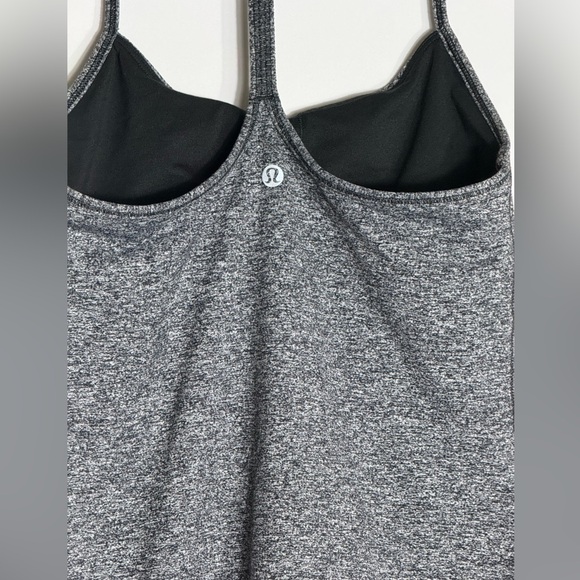 Lululemon heather stretch Women's Gray Sleeveless Top - Picture 3 of 4